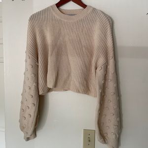 Cropped sweater